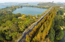 Scenery of West Lake in Hangzhou, China