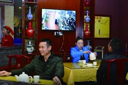 Transparent kitchens in Yicheng, Anhui province