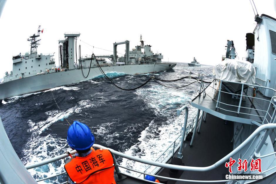 China and Russia hold joint drill in Sea of Japan
