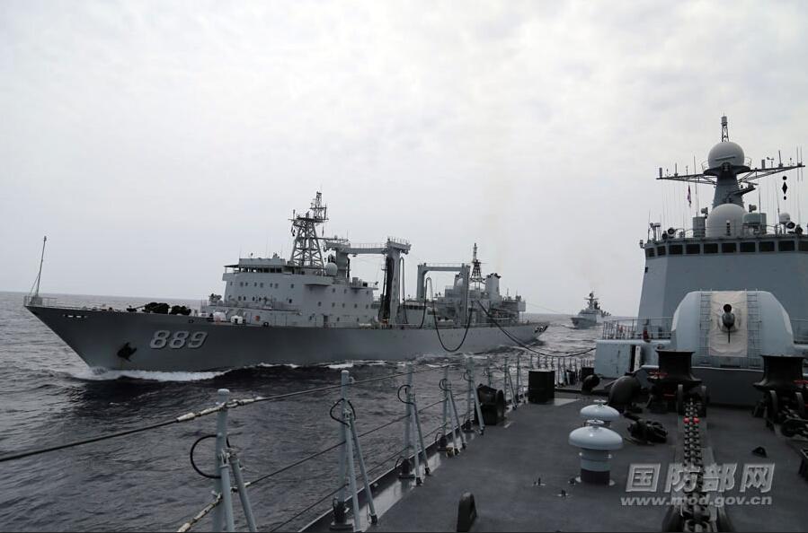 China and Russia hold joint drill in Sea of Japan
