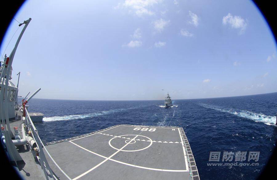 China and Russia hold joint drill in Sea of Japan
