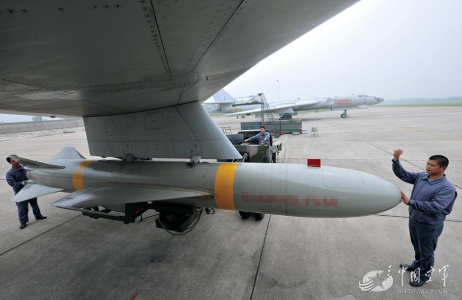 Awesome Chinese H-6k bombers