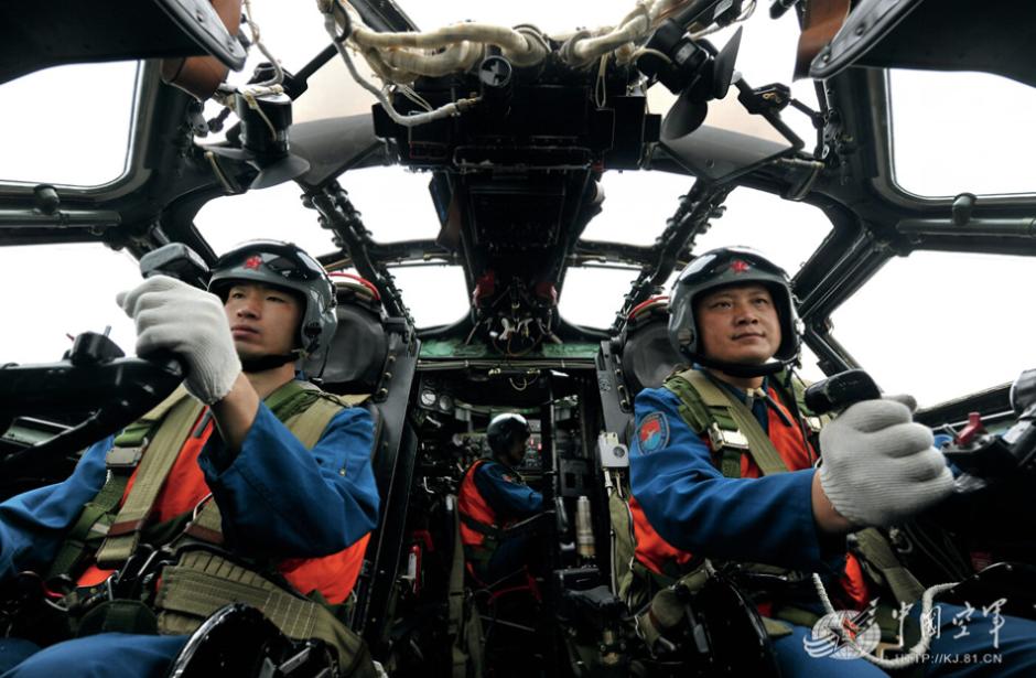 Awesome Chinese H-6k bombers