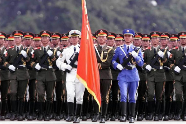 China's Beidou positioning system used in V-Day parade training