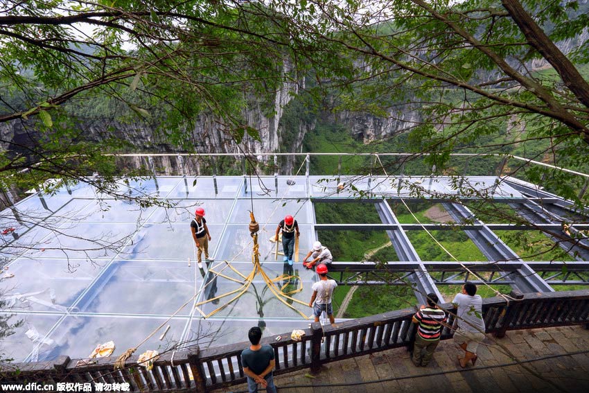 Asia’s largest glass viewing platform to open soon