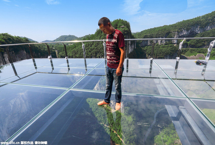 Asia’s largest glass viewing platform to open soon