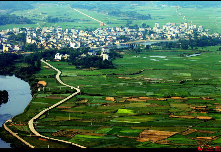 Natural scenery of Wugong Mountain