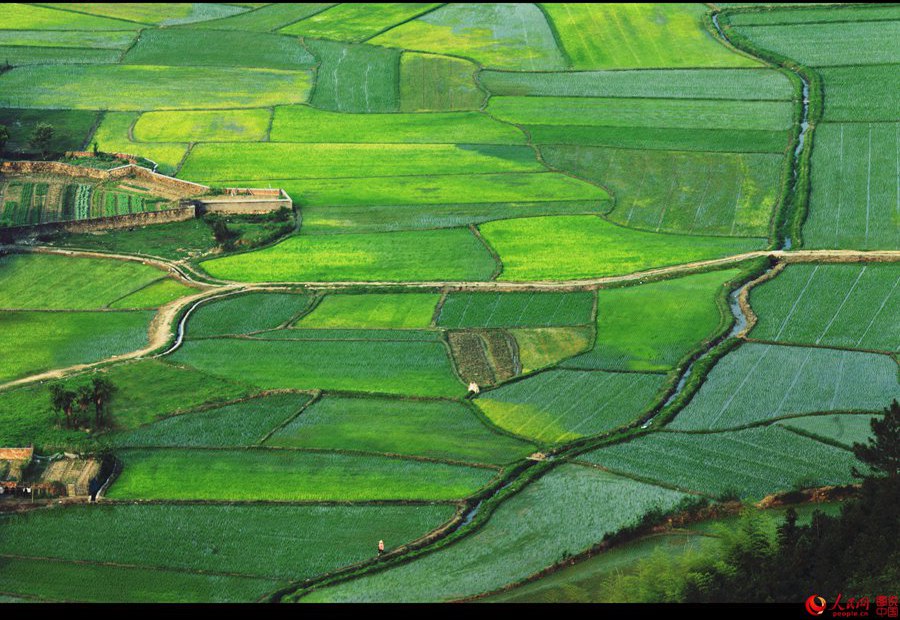 Natural scenery of Wugong Mountain