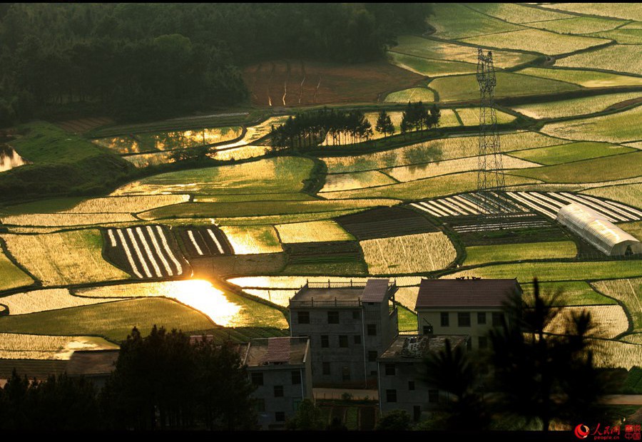 Natural scenery of Wugong Mountain