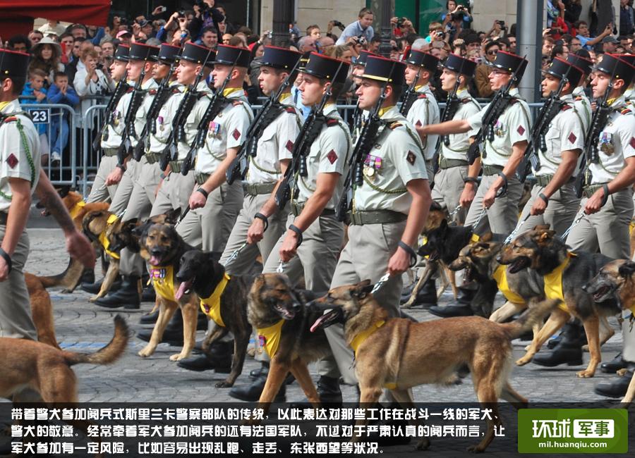 Stunning skills in military parade