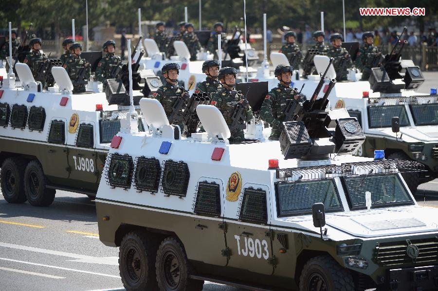 In pics: armaments displyed in massive military parade