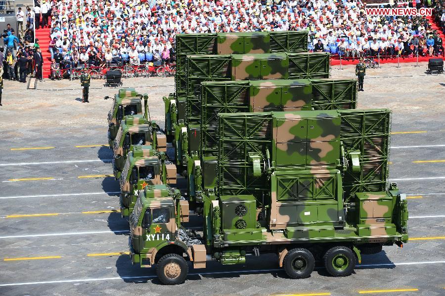 In pics: armaments displyed in massive military parade