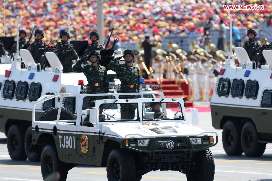 In pics: armaments displyed in massive military parade