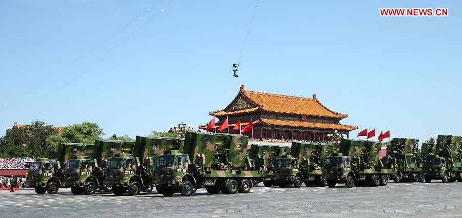 In pics: armaments displyed in massive military parade