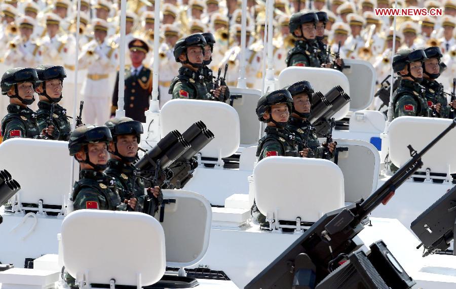 In pics: armaments displyed in massive military parade