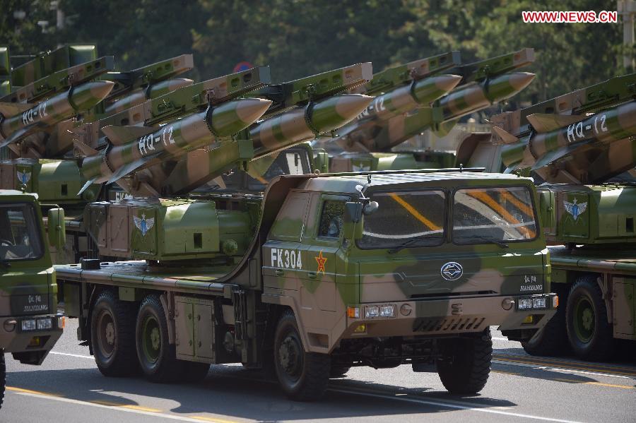 In pics: armaments displyed in massive military parade