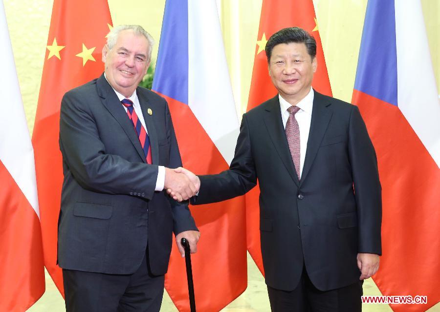 China, Czech Republic vow to strengthen relations