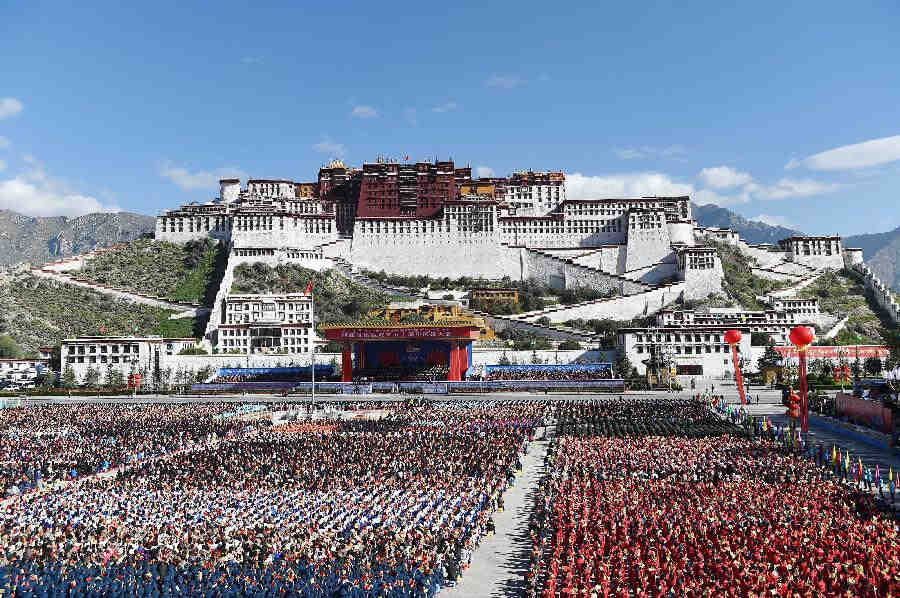 China celebrates 50th anniversary of Tibet's autonomy