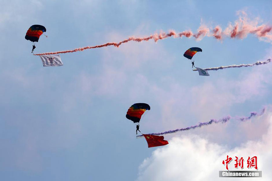 17th Asian skydiving championship kicks off in Taiyuan