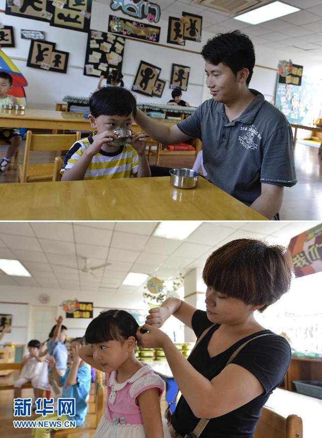 Stereotype of male preschool teachers fades in China