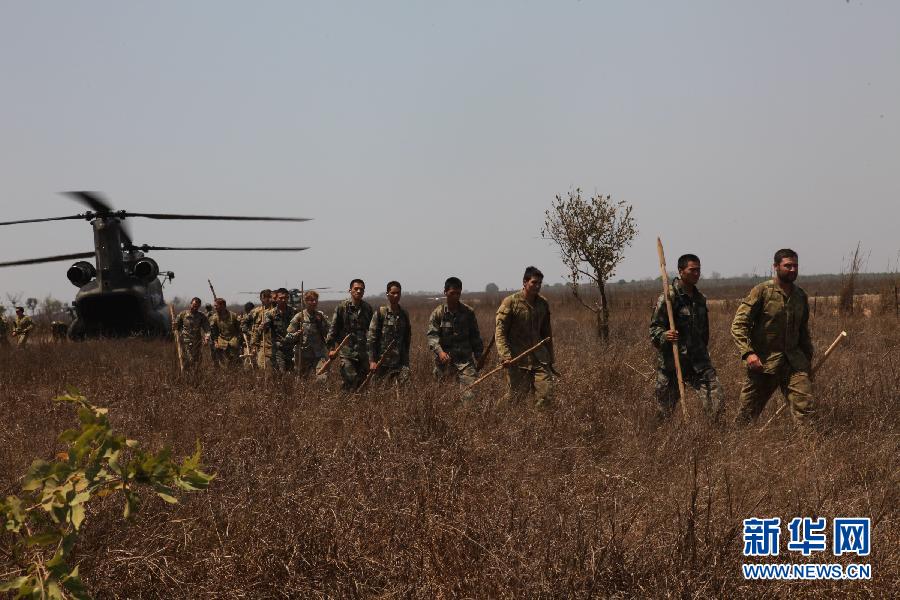 Chinese soldiers attend trilateral military exercise in Australia