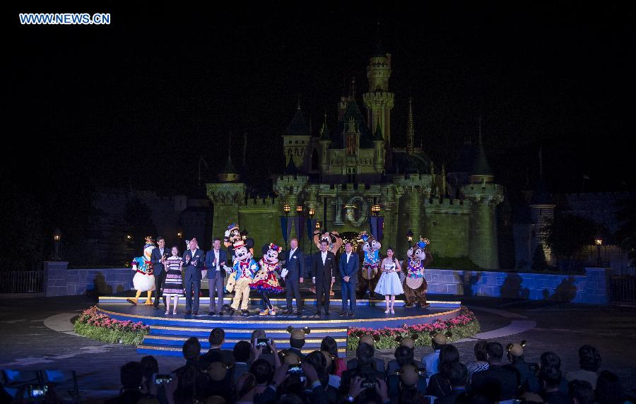 Hong Kong Disneyland holds celebration for 10th anniversary