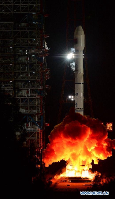 China launches communication technology experimental satellite