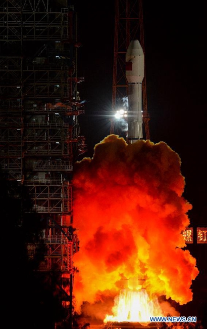 China launches communication technology experimental satellite