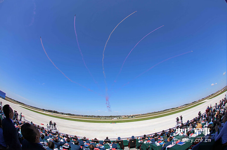 China air force stages stunning aerobatics performance