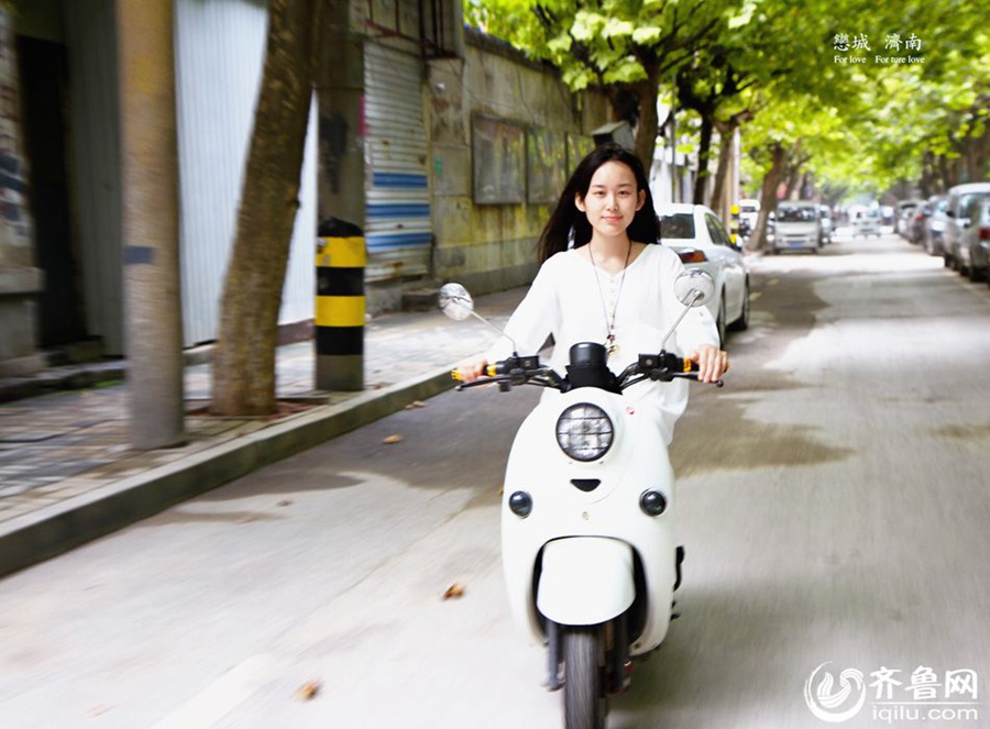 Girl captures the beauty of Jinan with cameras