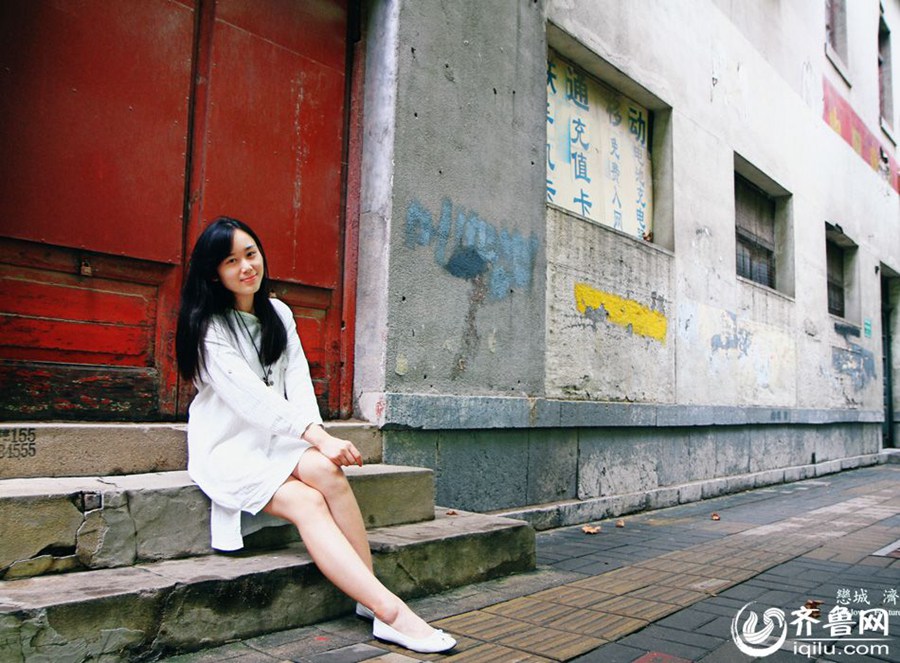 Girl captures the beauty of Jinan with cameras