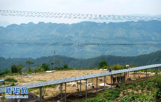 Farmer builds biggest private PV power station in Chongqing