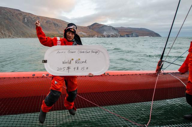 Chinese skipper goes through the Northeast Passage, sets new record