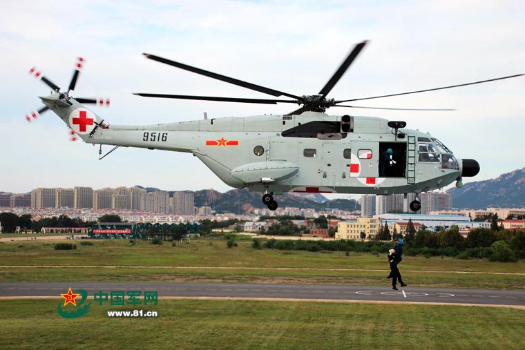 Shipboard helicopters in drill