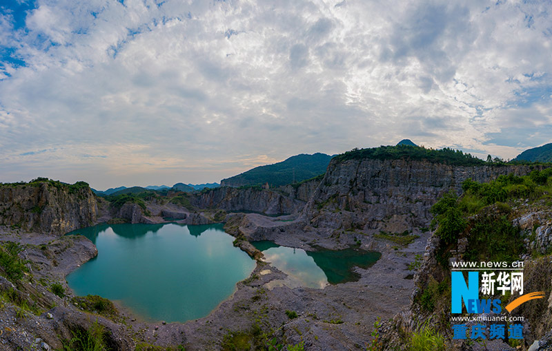 Wonderful aerial photos of China's 'Yellowstone Park'