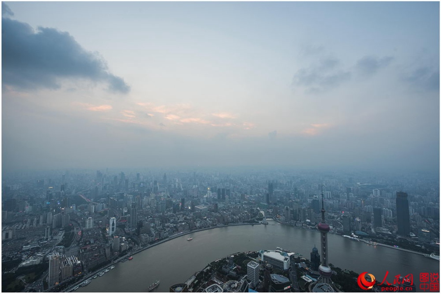 Have you seen Shanghai from 600m up in the air?