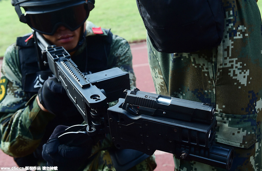 Anti-terrorism exercise held in Guangdong