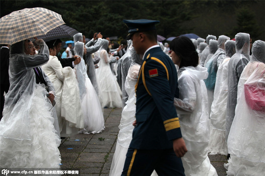 70 new couples rehearse memorial ceremony for martyrs