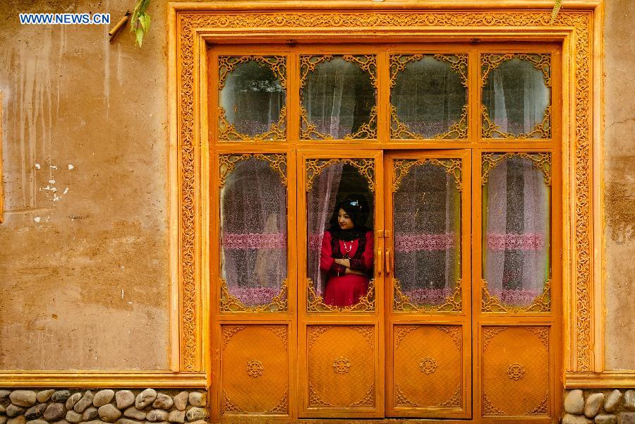 Daily life in old town in Xinjiang