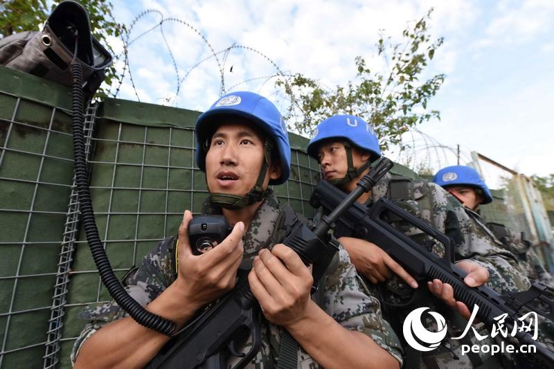 Chinese peacekeeping forces in South Sudan encounter armed conflicts