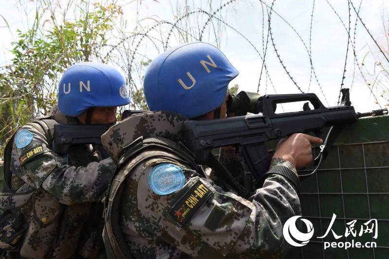 Chinese peacekeeping forces in South Sudan encounter armed conflicts