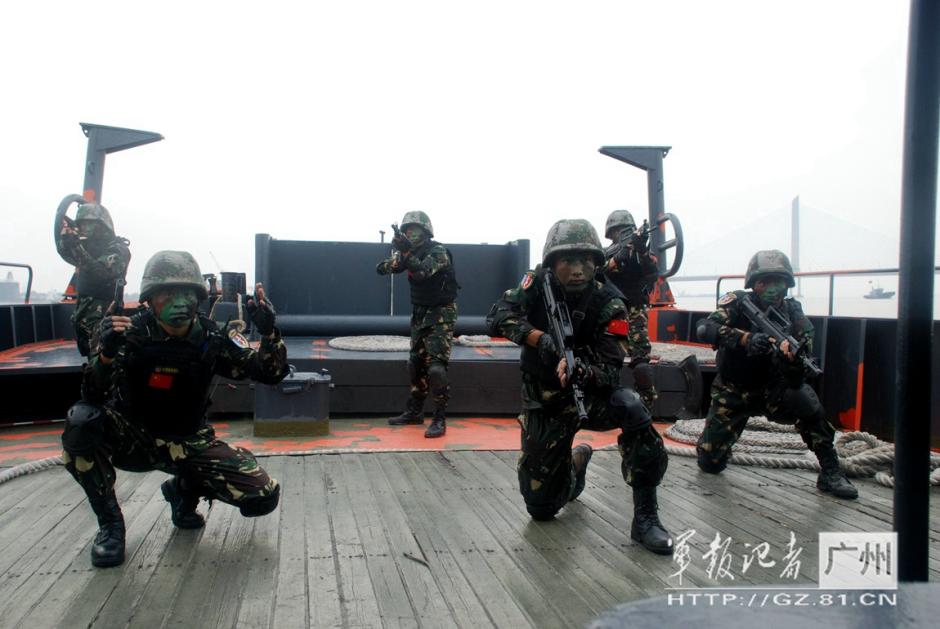 Scouts in devil training in Zhuhai