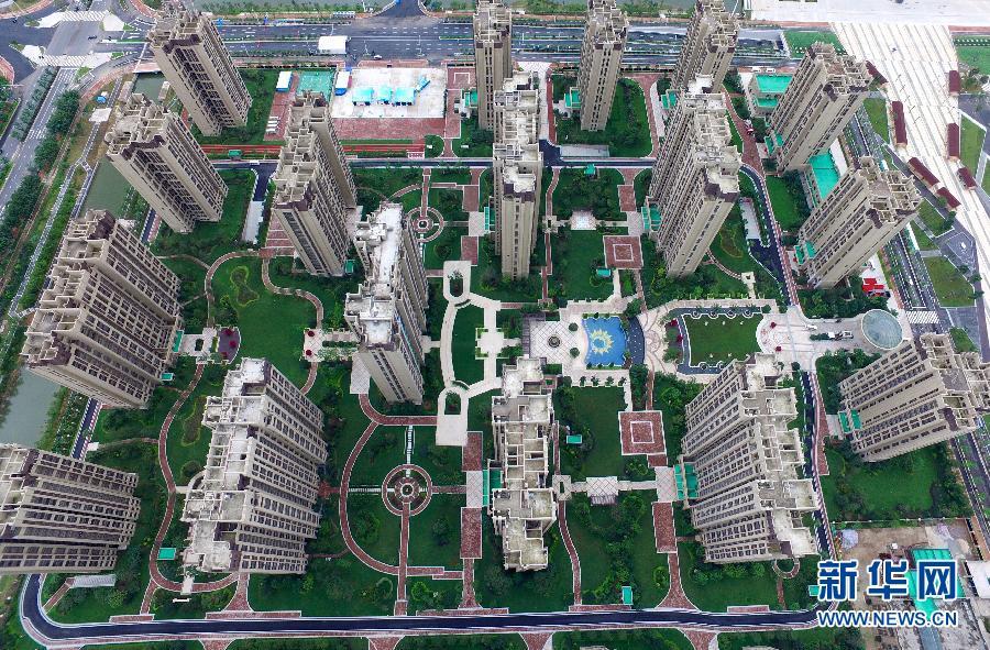 A bird’s-eye view of the stadiums of China's Youth Games