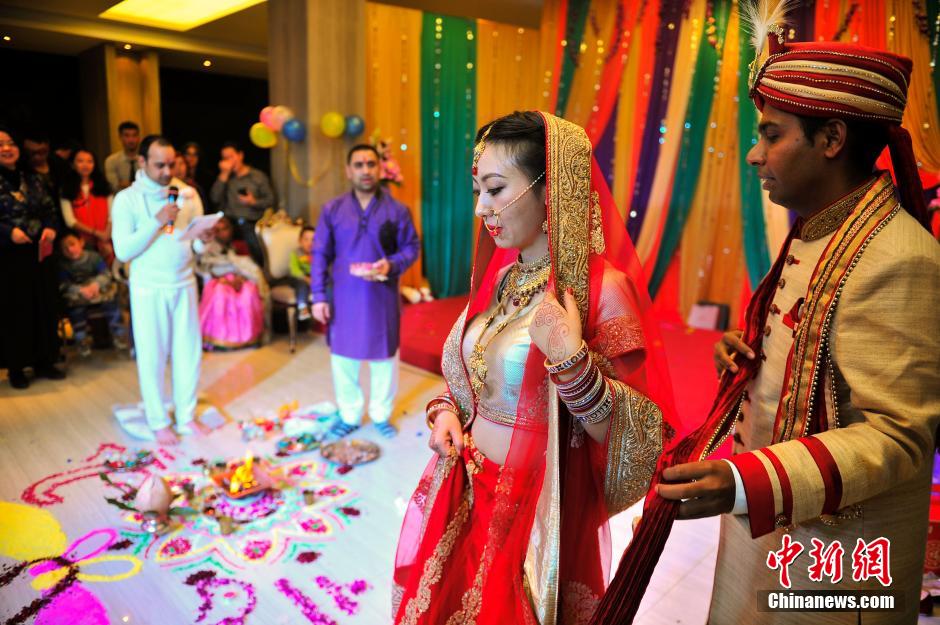 When a Chinese woman marries an Indian man