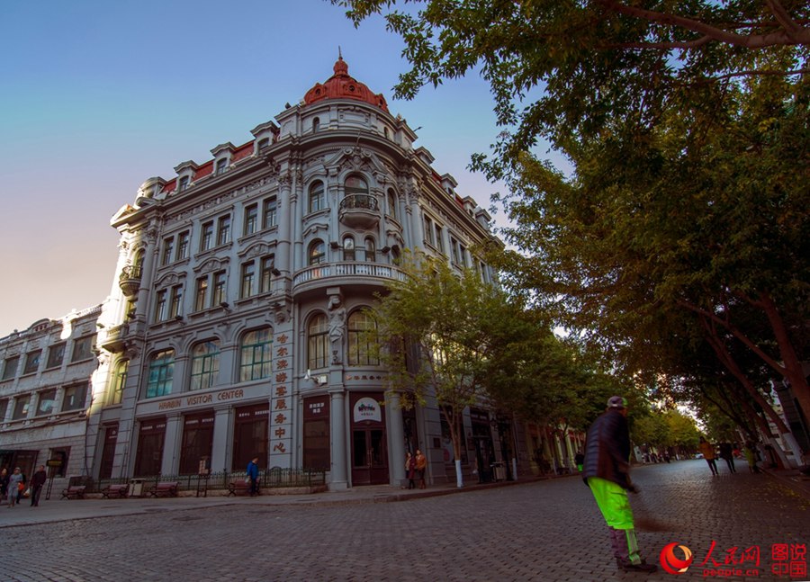 A century-old street in Harbin