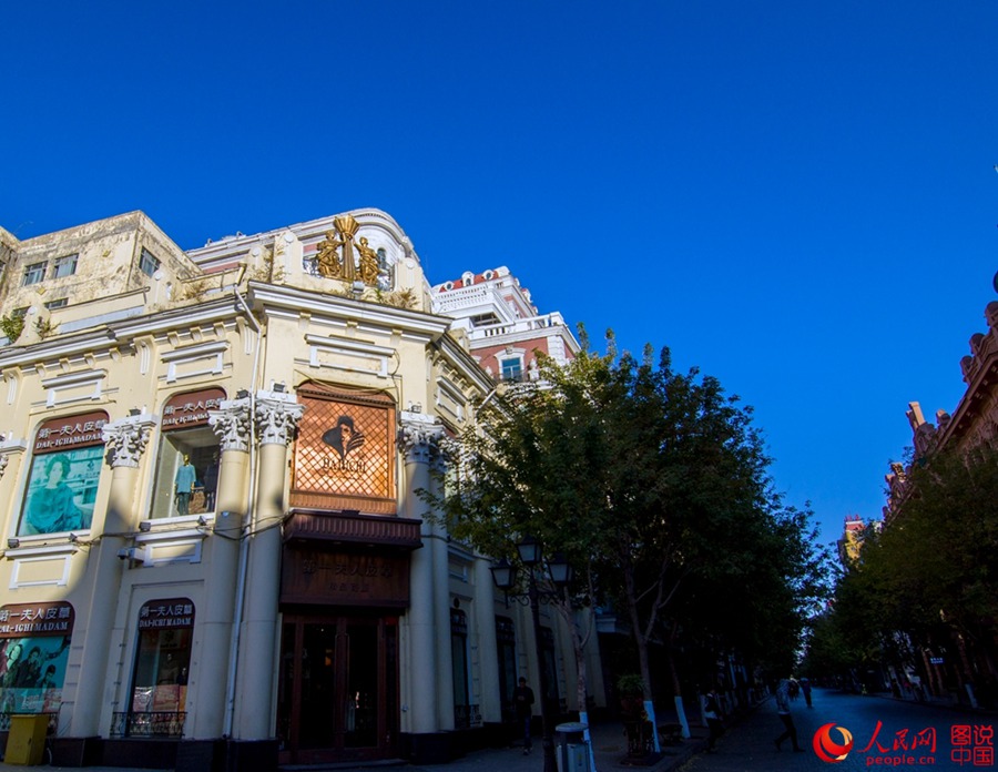 A century-old street in Harbin