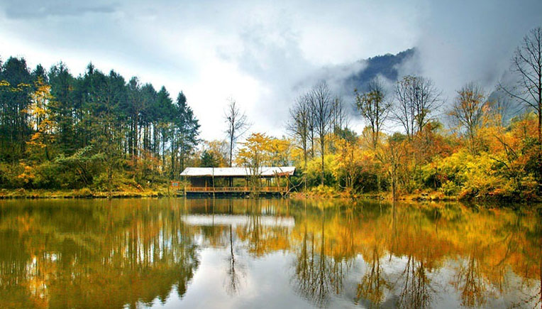 Picturesque Labahe natural reserve