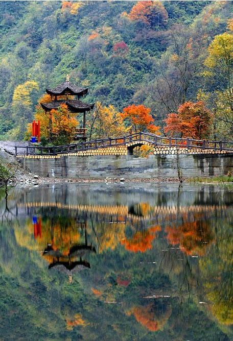 Picturesque Labahe natural reserve