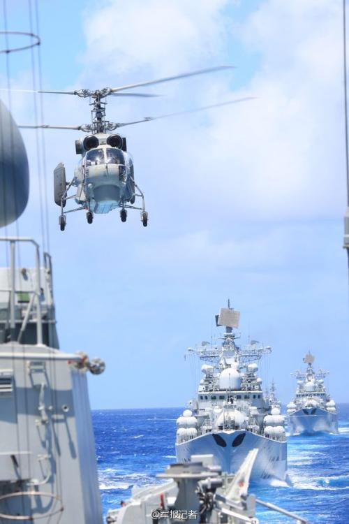 Stunning moments in East China Sea Fleet’s training 