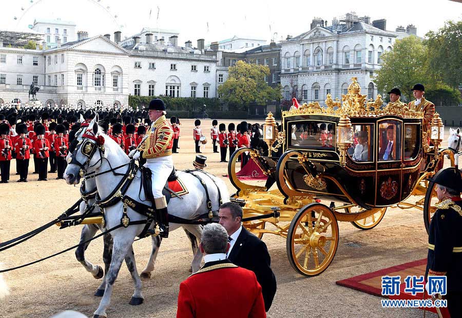 In photos: Memorable moments of President Xi's UK visit